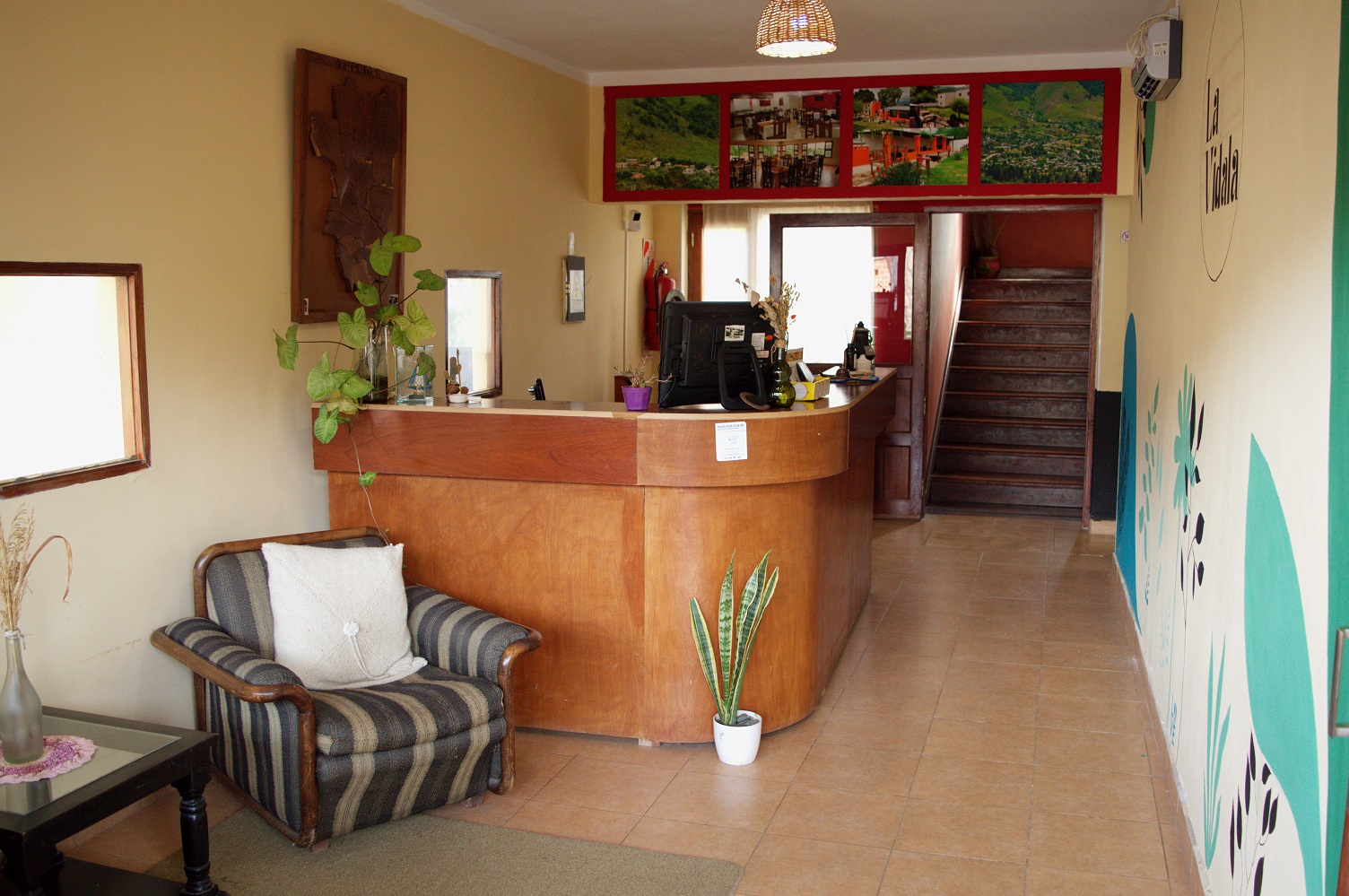 Pasillo habitaciones